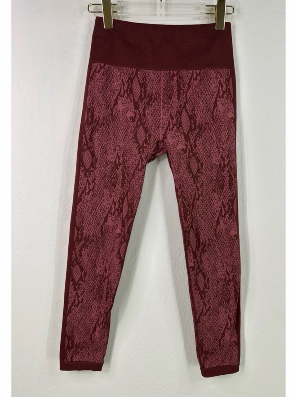 Fabletics Snake Print Rhick Ankle Leggings